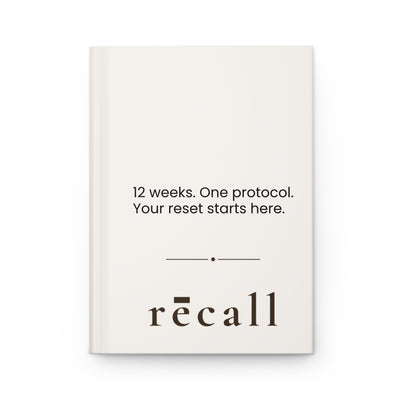 Recall 12-Week Reset Journal Hardcover