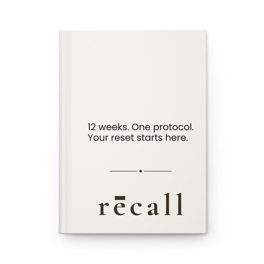 Recall 12-Week Reset Journal Hardcover