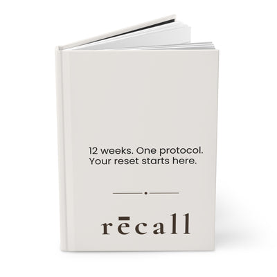 Recall 12-Week Reset Journal Hardcover