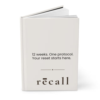 Recall 12-Week Reset Journal Hardcover
