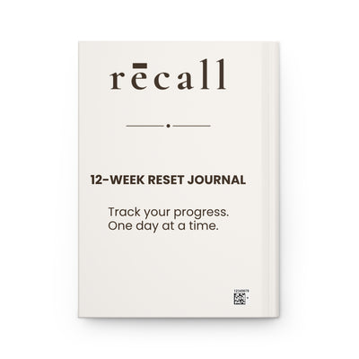 Recall 12-Week Reset Journal Hardcover